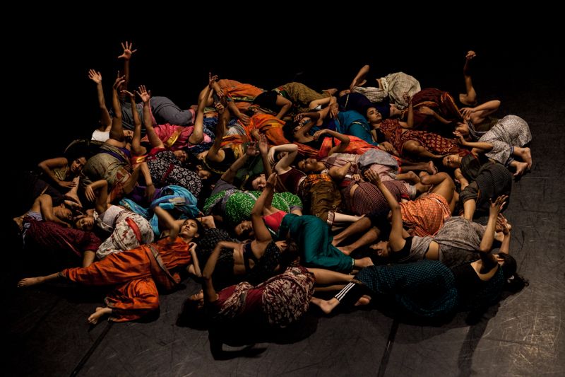 Landscapes or how the clouds came down and touched my feet by Lina Gómez